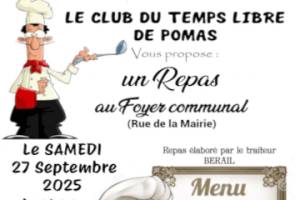 REPAS DU 27 SEPTEMBRE 2025