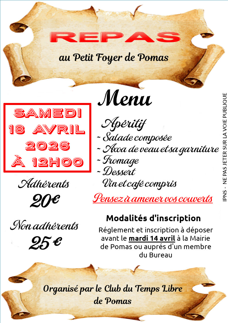 Repas 18 04 2026